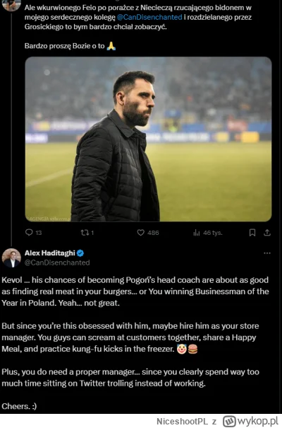 NiceshootPL - #mecz jedyny pozytyw Pogoni w Ekstraklasie w tym sezonie to Pan Alex