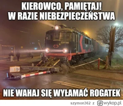 szymon362 - We Wrocławiu już nie tylko tramwaje się wykolejają. 

(Pociąg przewalił c...