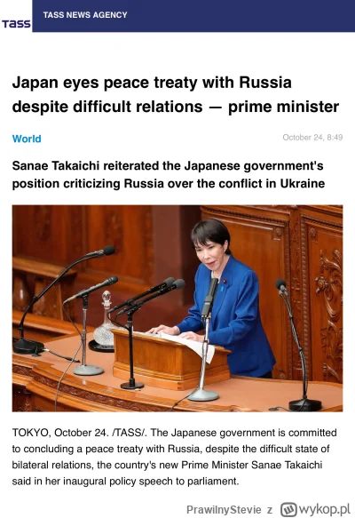 PrawilnyStevie - #wojna #japonia #rosja #sankcje Kitajce są zdeterminowane, aby podpi...