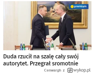 Cenwargh - A to on miał jakiś?
#duda #pis #wybory #bekazpisu