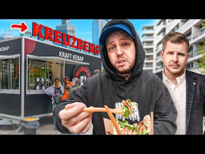 MrBeast - Ładnie #!$%@? oszukuje, Youtuber dostaje 100g większego Kebaba a biedak pol...