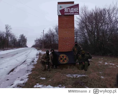 MWittmann - Osada Jagodnoje na północy Artemowska została przejęta przez siły rosyjsk...