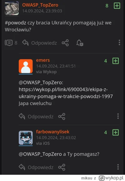 mikau - @OWASP_TopZero: widać że cię dupsko piecze mocno, 2 lata ponad konto i jęczys...