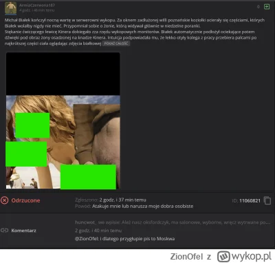 ZionOfel - @jazdaniebieski2023: Wprowadzenie ograniczeń zielonkom stanowczo przerasta...