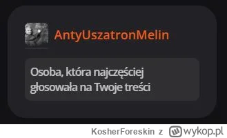 KosherForeskin - #bonzo @AntyUszatronMelin Łot? Łooot??? Łooooooot????? fakmi