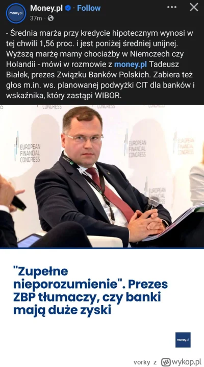 vorky - Biedne banki pewnie dokładają do interesu, może jakaś zapomoga od państwa? ( ...