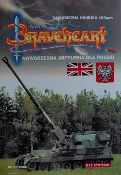 murison - kozacki #plakat reklamujący zakup as-90 braveheart dla #wojskopolskie w #la...