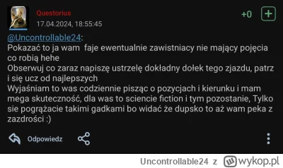 Uncontrollable24 - @widmo82 to troll, jego odpowiedź na pokazanie historii z ostatnic...