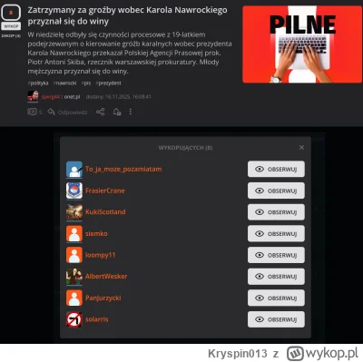 Kryspin013 - @solarris: Czyli jak potrzeba do narracji to "onet sadzi bullshit", a ja...