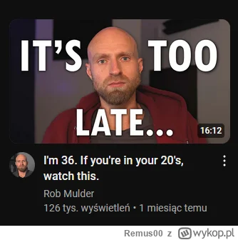 Remus00 - OGLĄDAMY! ( ͡° ͜ʖ ͡°) ciekawe co łysy #przegrywpo30tce mi powie ciekawego

...