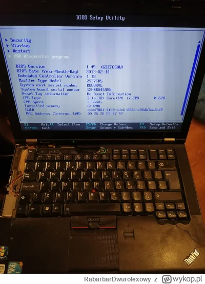 RabarbarDwurolexowy - #thinkpad #laptop #linux
Wiosenne porządki w piwnicy. Znalazłem...