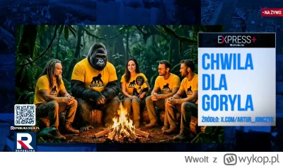 Wwolt - @Wwolt: Czarny goryl im teraz nie przeszkadza? ( ͡° ͜ʖ ͡°)