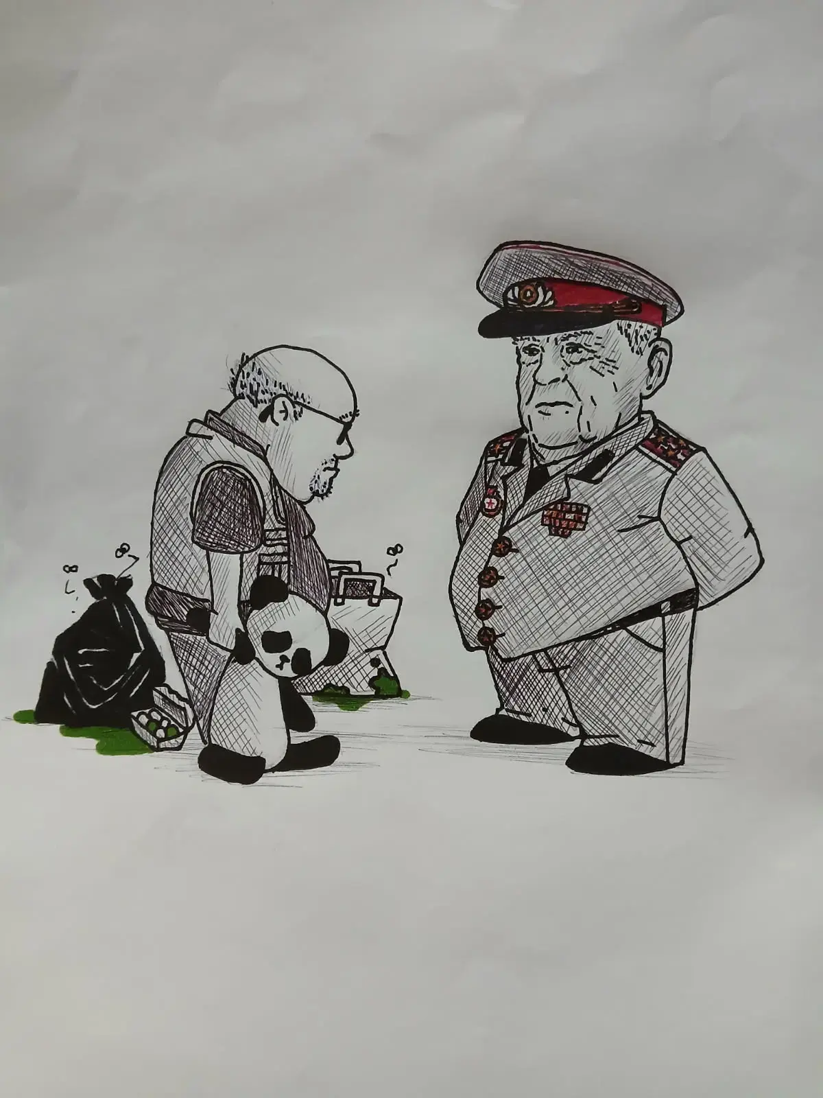 kamil-tika - - Szeregowy bacznosc! A gdzie wasz mundur galowy szeregowy z okazji rocz...