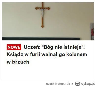 czeskiNetoperek - Rechrystianizacji Polski odbywa się z użyciem starych sprawdzonych ...