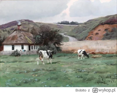 Bobito - #sztuka #art #obrazy #malarstwo #krowy

Peder Mork Monsted - Widok pasących ...