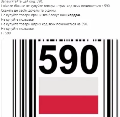 L4rgo - Ukraińcy zaczynają bojkot polskich produktów.

Jakoś wysyłanej za darmo broni...