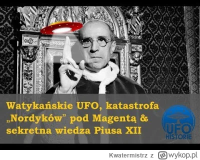 Kwatermistrz - #ufo #uap

Podcast po polsku odnośnie UFO z lat 30 XXw. we Włoszech i ...