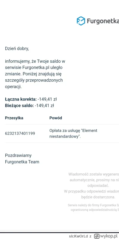 sIcKwOrLd - Hej mirki, jestem klientem furgonetka.pl od kilku lat. Wczoraj, po misiąc...