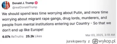 jurekqwerty - USA vs EU (na 100 000 mieszkańców)
ilość morderstw = 3 x większa
ilość ...