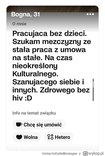 UmbertoDalleMontagne - A wy byliście pytani o typ umowy i hiv na randce? ¯\(ツ)/¯ #ran...