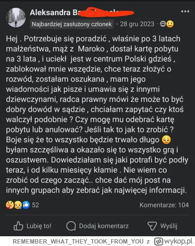 REMEMBERWHATTHEYTOOKFROMYOU - Możesz na granicy zbudować wysoki mur, zasieki, czujnik...