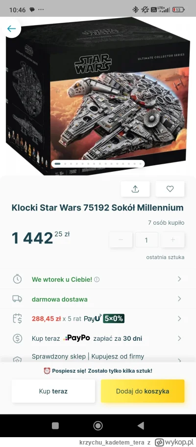 krzychukadetemtera - Dziękuję za taki odzew! Znalazłem coś takiego. Nie kosztuje już ...