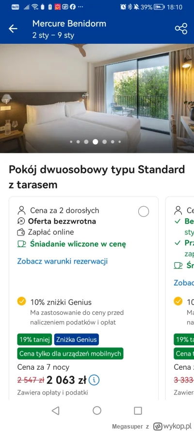 Megasuper - Myślę że dobra cena. Benidorm #podroze #wakacje