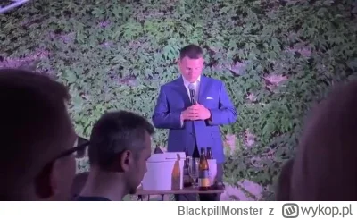 BlackpillMonster - A tutaj pijany Sławomir Mentzen: