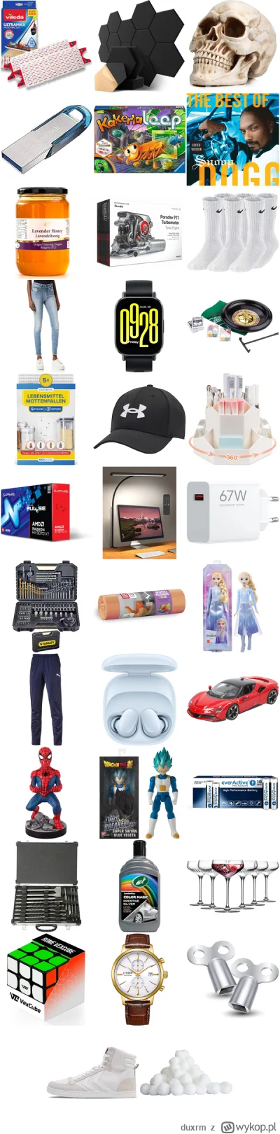 duxrm - Witam, dzisiejsze promocje z przedmiotów wrzuconych na #duxrm
Wszystkie linki...