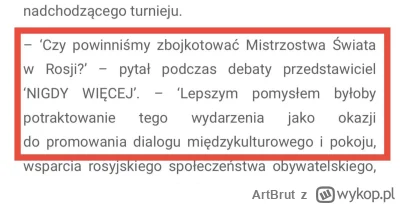 ArtBrut - Miłość do żony i Rosji bardzo silna. Po nitce do kłębka. Jeszcze może się o...