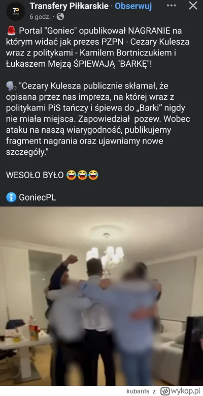 kubanfs - I tak się bawią miernoty za nasze mogliśmy wybrać innego prezydenta który b...