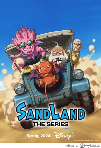 Indiger - W serwisie Disney+ swoją premierę miał dzisiaj serial Sand Land. 
👉 Dostęp...