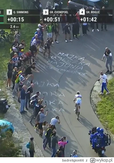 badreligion66 - #kolarstwo Powodzenia Rafał i dzięki za te wszystkie emocje.