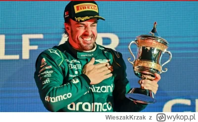 WieszakKrzak - Ciekawostka na przyszłość - jeżeli Fernando Alonso dojedzie na podium ...