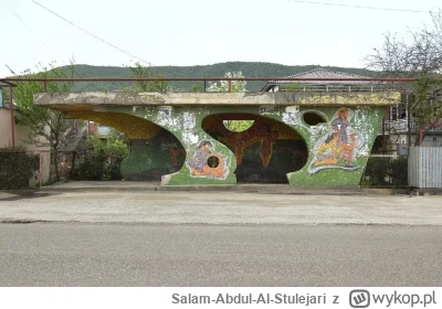 Salam-Abdul-Al-Stulejari - Seneki, Gruzja 44/100 #sowieckieprzystankiautobusowe 

#ar...