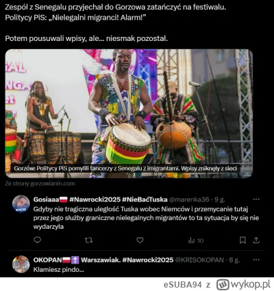 eSUBA94 - czyli to że politycy straszyli imigrantami w Gorzowie to ich pomyłka jest w...