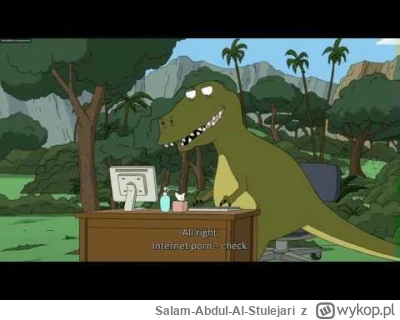 Salam-Abdul-Al-Stulejari - @slawomirus: To nie T-Rex tylko Allozaur. T-Rex miał za ma...
