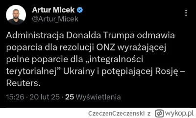 CzeczenCzeczenski - Oficjalnie: Donald Trump robi lizaka dla Vladimira Putina 

#ukra...