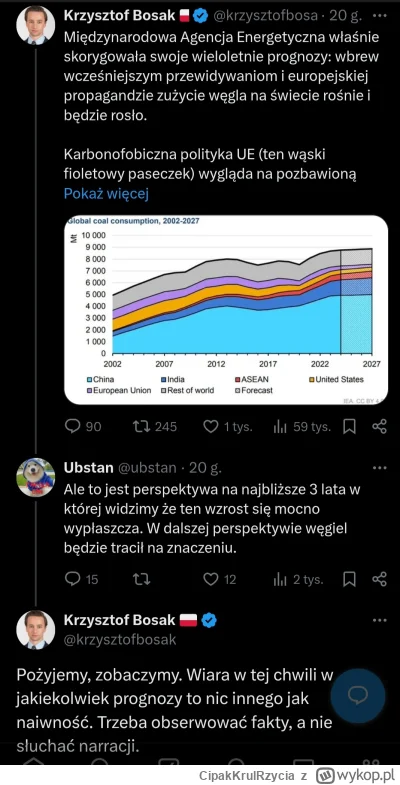 CipakKrulRzycia - #energetyka #bosak #polityka #bekazkonfederacji
jeden Bosak powie t...