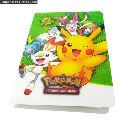 n____S - ❗ Pokemon Anime 240Pcs Holder Album
〽️ Cena: 3.52 USD
➡️ Sklep: Aliexpress

...