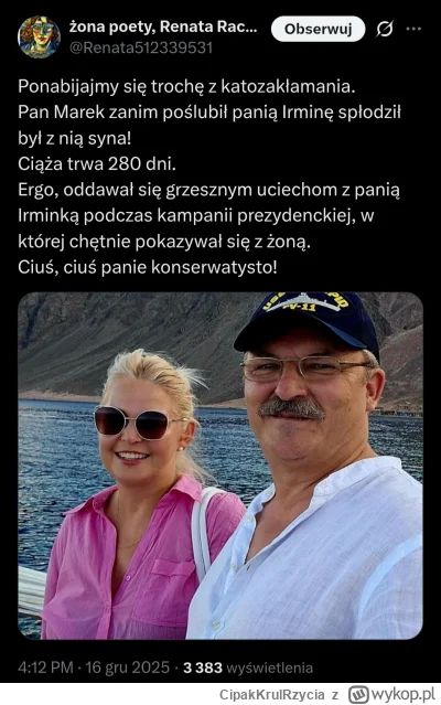 CipakKrulRzycia - #polityka #bekazprawakow #bekazkatoli #zwiazki