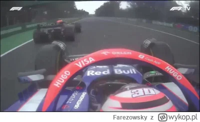 Farezowsky - To tylko Liam Lawson wyprzedzający Checo i pokazujący mu środkowy palec....