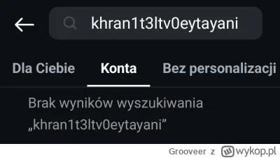 Grooveer - Ma ktoś link do jego konta na Instagramie? Wpisałem nazwę jego konta i nic...