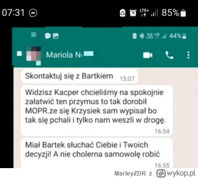 MarleyZDR - Wiadomości carycy Marioli. Cholerna samowola! Co tam funkcjonariusz publi...