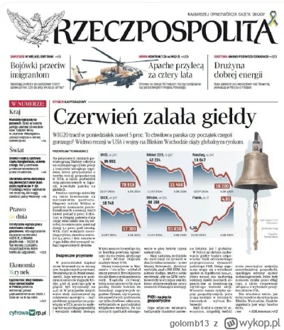 golomb13 - #gielda 

@tom-ek12333 Ty naczelny rzeczpospolitej?