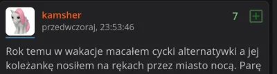 Gekoncel - @kamsher: tyle ode mnie, a teraz usun konto oski