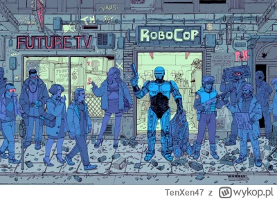 TenXen47 - Robocop ma chyba najbardziej sensowną i realną koncepcję przyszłości ze ws...