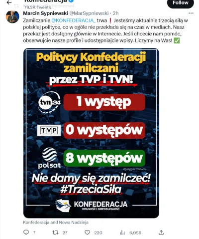 Xefirex - #konfederacja #lewica #prawica #polityka #tvpis #tvn