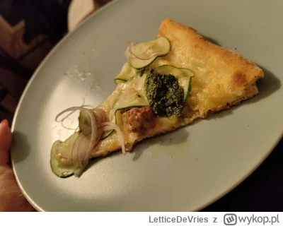 LetticeDeVries - Zjadłam dziś pizze z dwóch różnych restauracji i niczego nie żałuję,...