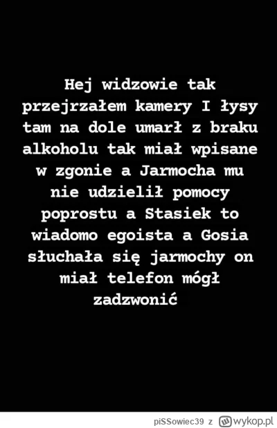 piSSowiec39 - Z braku alkoholu, czyli co padaczka i jebnięcie łbem spadając ze schodó...